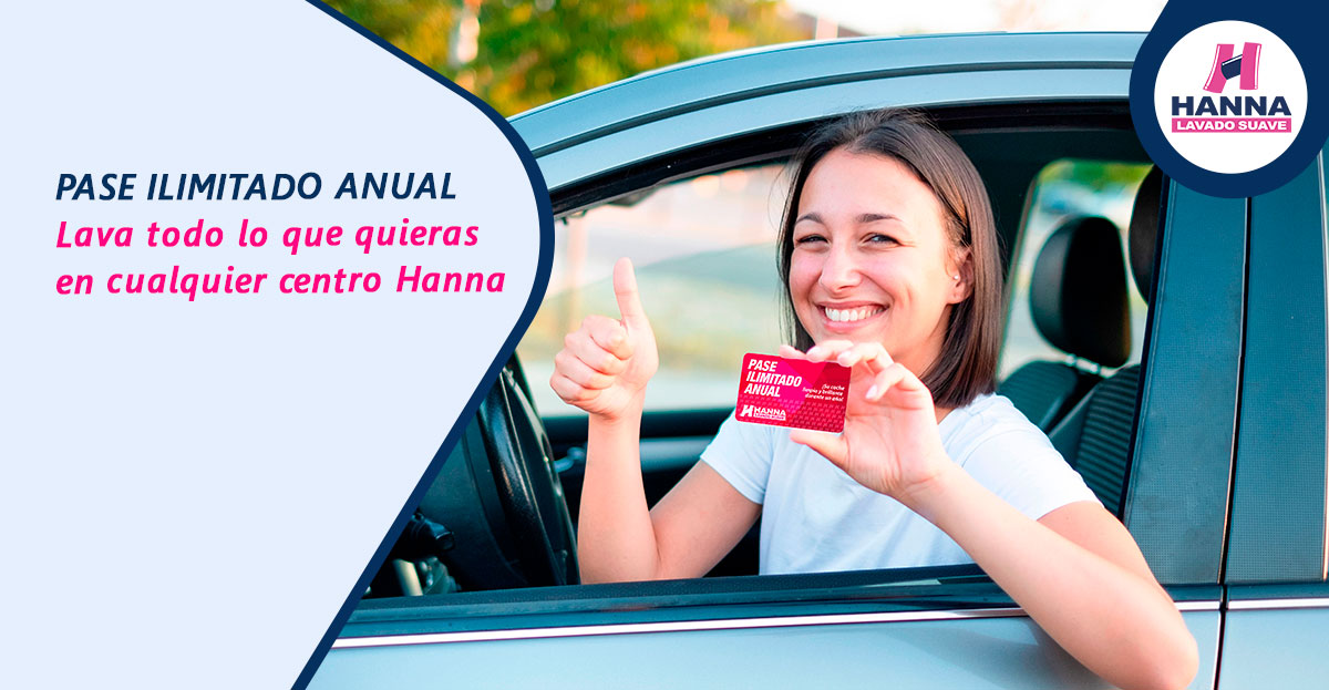 𝗢𝗙𝗘𝗥𝗧𝗔 ✨🚕 Lava tu coche todo lo que quieras ilimitadamente y no te preocupes por la lluvia barro, mosquitos u otros aspectos que pueden ensuciar tu vehículo.

Pase Ilimitado Anual ¡Compra ahora! ⬇
hanna.cat/es/content/41-…