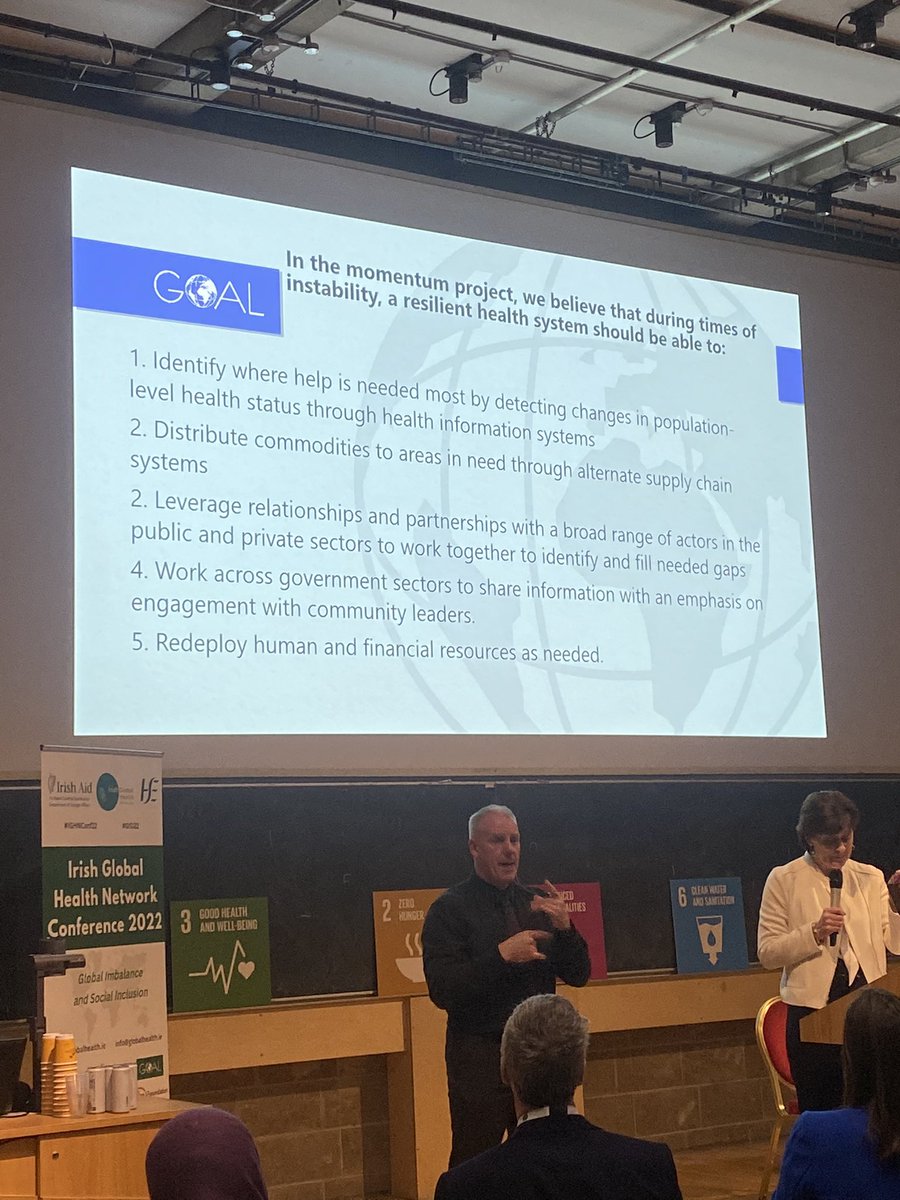 tabsthings's tweet photo. ‘We need to embrace that we are one global family’Brilliant presentation from @SiobhanWalshNGO from @GOAL_Global at #IGHNconf22 @#GIS122 @HSELive @DavidWeakliam . https://t.co/YAh4qt7owd