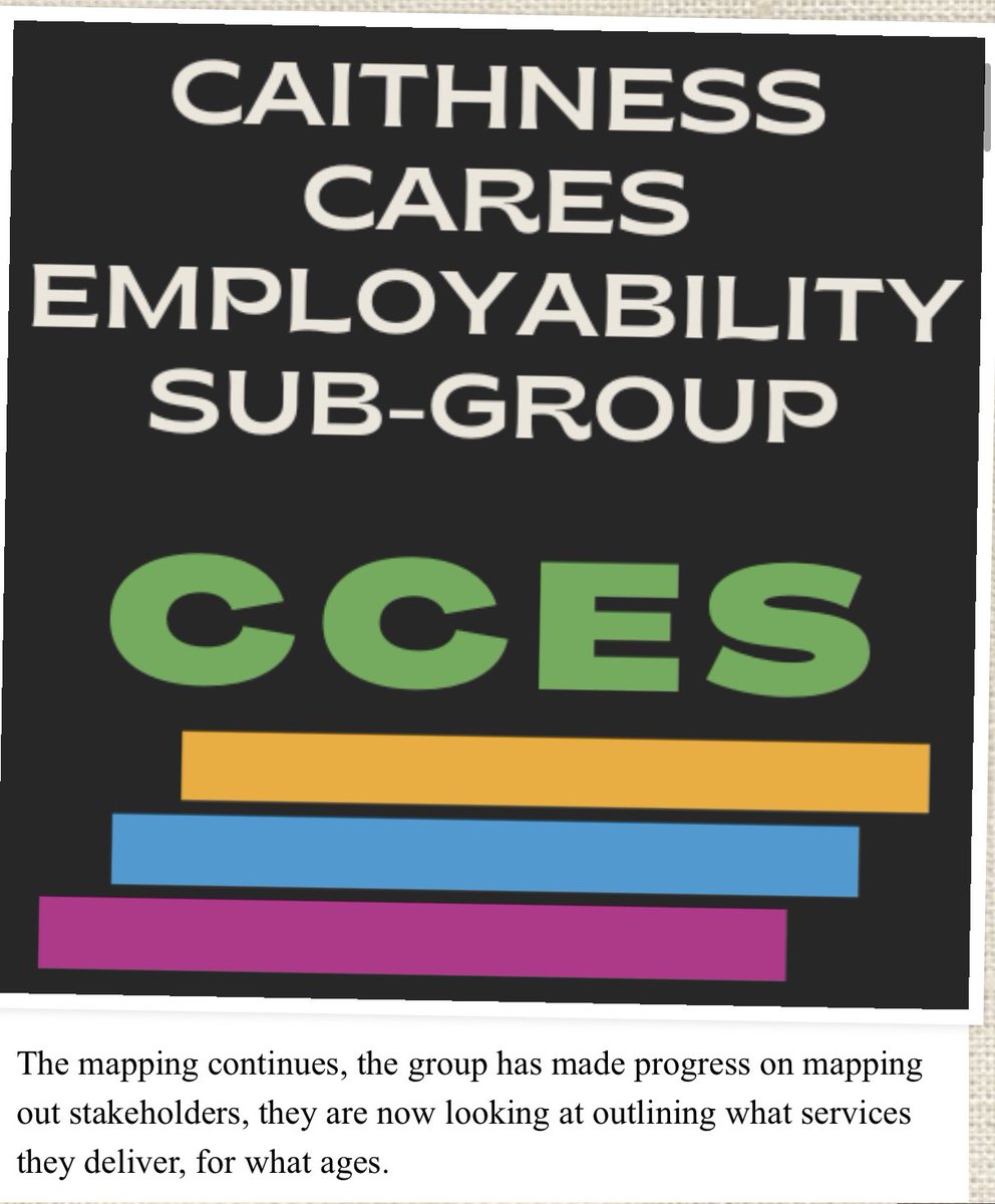 CaithnessHere's tweet photo. Caithness Cares employability group continues to look at some of the issues, recruiting childminders, transport for young people, young scot cards for concessionary travel, hospitality training and more #caithnesshere @CaithnessCoC @HighlandCouncil @karenHH_ENABLE @ThursoCDT https://t.co/4feM5dHL7G