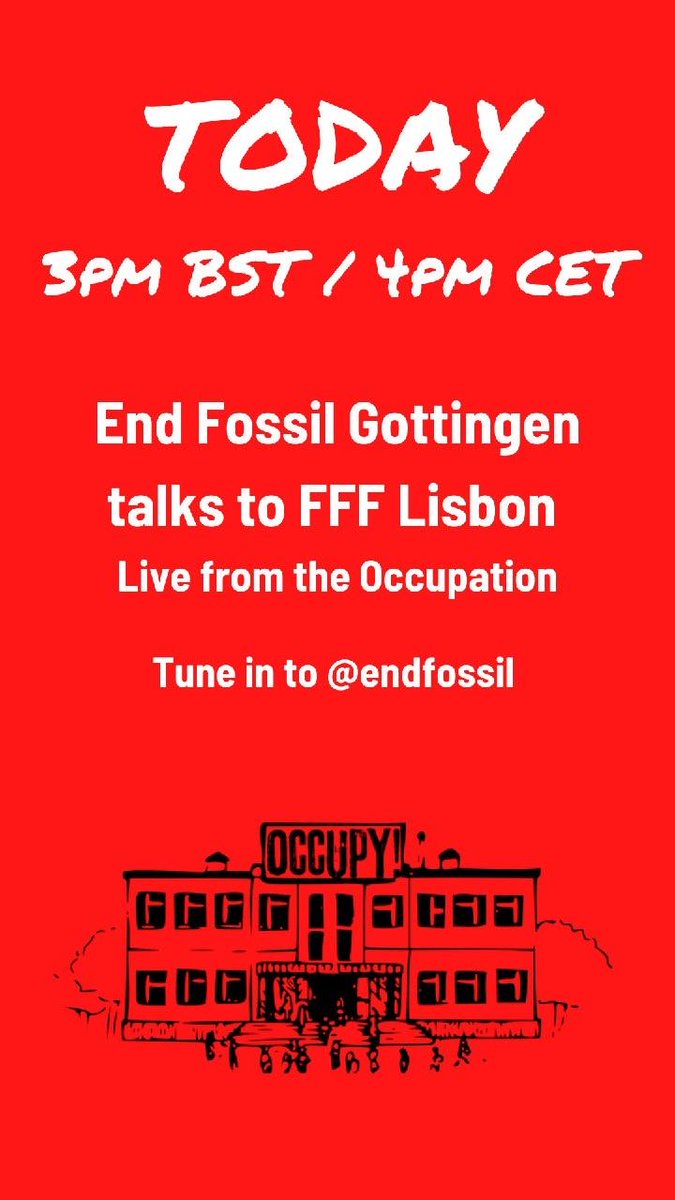 endfossil_goe's tweet image. #FridaysForFuture #EndFossil #UniBesetzung #unigoettingen