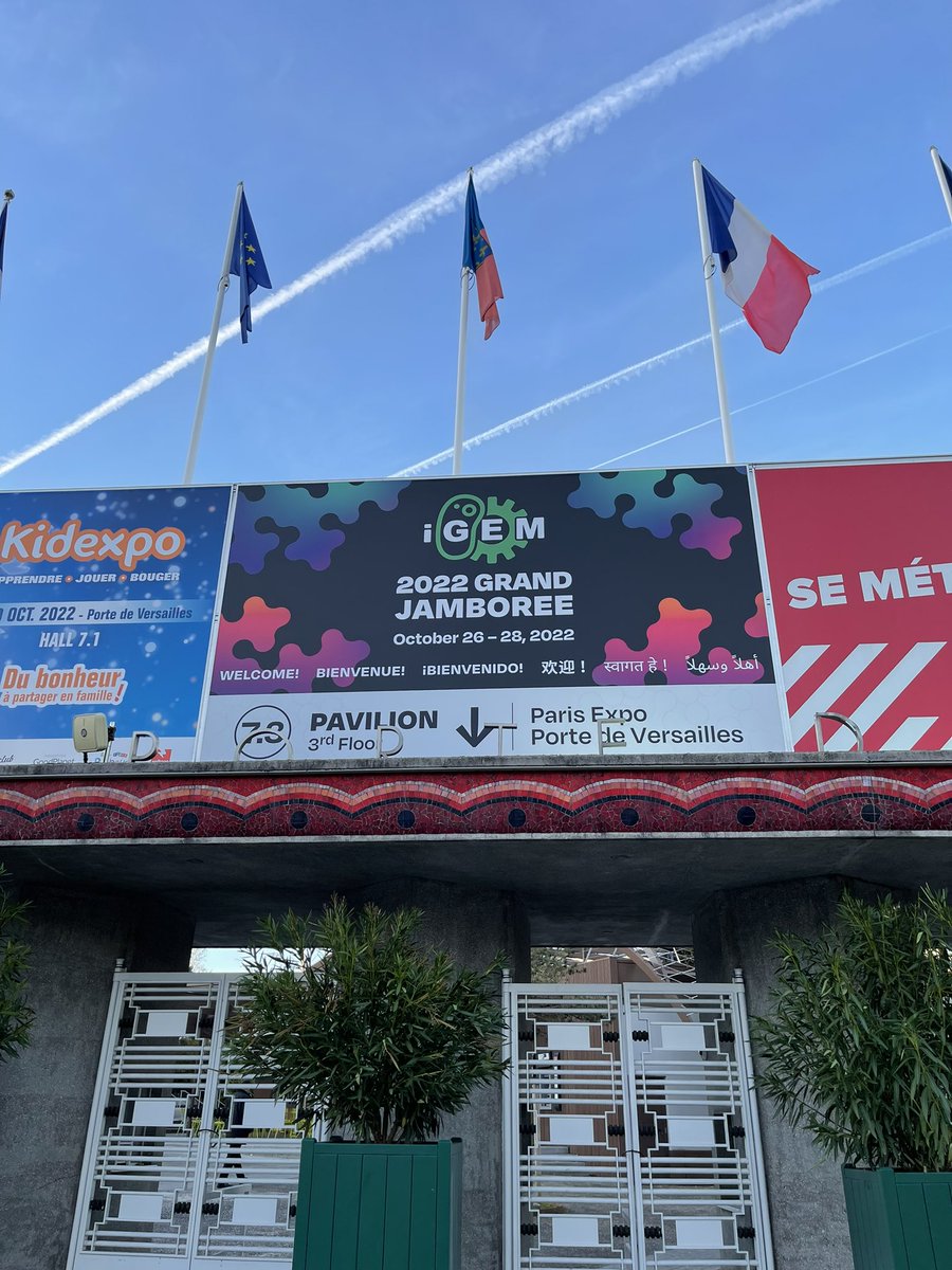JOGL (@justonegiantlab) on Twitter photo We are at the <a href="/iGEM/">iGEM Headquarters</a> Grand Jamboree in Paris! Find our booth at the Community Village.
Let’s talk about how we can create a Giant Decentralized Lab for #Synbio to produce better #commons for the community.
#openscience #DeSci We are at the <a href="/iGEM/">iGEM Headquarters</a> Grand Jamboree in Paris! Find our booth at the Community Village.
Let’s talk about how we can create a Giant Decentralized Lab for #Synbio to produce better #commons for the community.
#openscience #DeSci