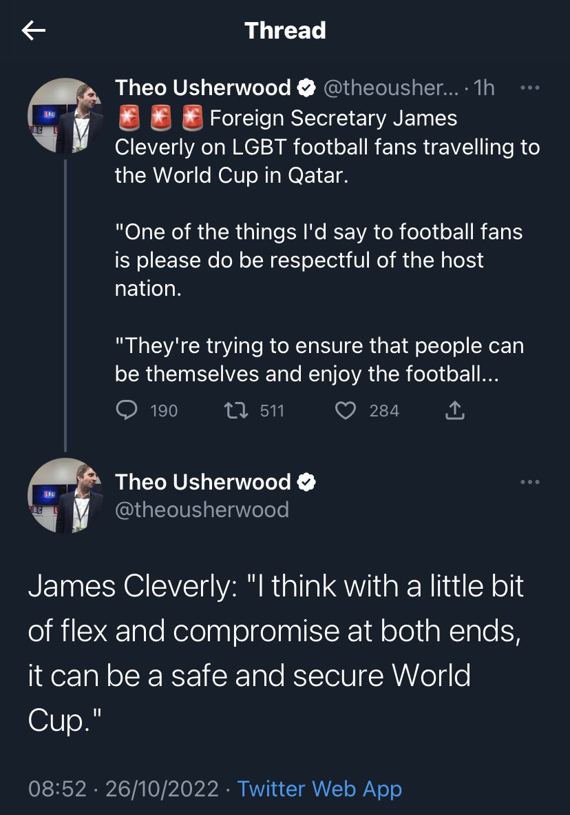 AlfiePottsH's tweet photo. A reminder, not that one should be needed, that LGBT people should never have to ‘flex’ or ‘compromise’ on who they are because their very existence upsets some people, and to always ignore spineless Tory politicians who suggest otherwise. https://t.co/7hxdYbg4o0