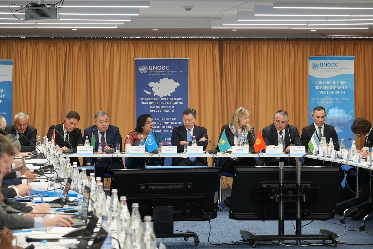 🇺🇳🇰🇿🇰🇬🇹🇯🇹🇲🇺🇿The Annual PSC Meeting of UNODC Programme for Central Asia'22-25 has been held today in a hyb. form to endorse with nat. partners strategic and operational priorities at the reg. level, review the achievements in '22; discuss work-plan for '23. @UNODC @MittalAshita