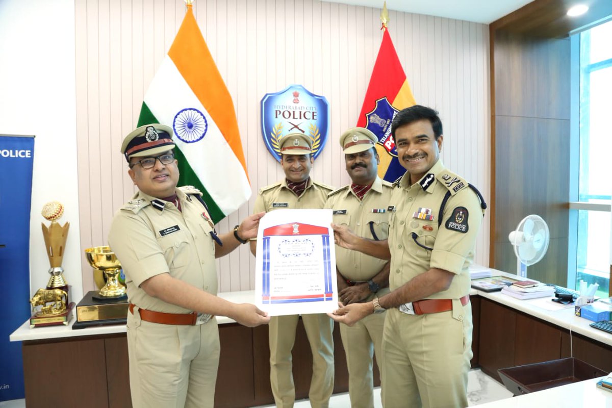 Hyderabad City Police tweet media