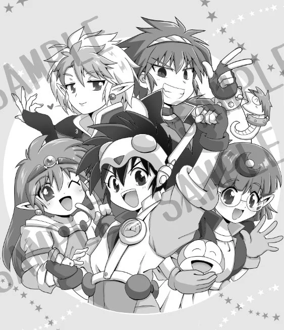 懐アニパラダイス()さんのWEBイベントにて発行された記念誌が先日届きました!私はNG騎士ラムネ&40のイラスト(右絵)を寄稿させていただきました。 懐かしいアニメ作品で溢れてて世代の私にド直撃で、読んでてめちゃくちゃ楽しい!何より執筆陣の愛の熱量がすごい!参加して良かったです