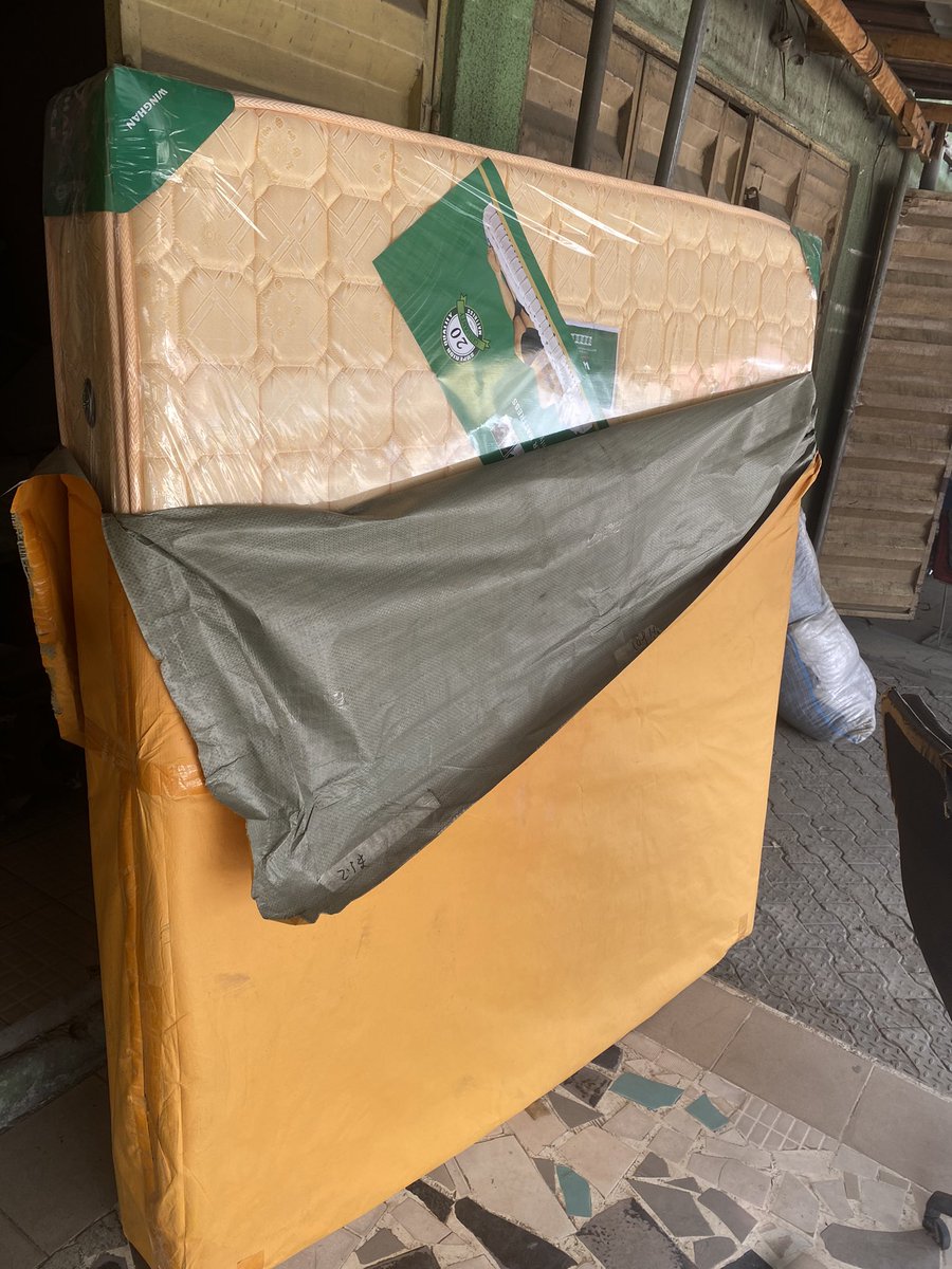 DreamChaser1919's tweet photo. JB PLUG .

Foreign spring mattress 🛌 .

20 years guarantee .

Say bye to body pains 😫😖😣 .

Call / text 08123859686 .

4by6  130k
6by6  150k
7by6  160k .

Nation wide delivery 📦 . 

PL RT

Arise Tv Yaba #Telegram Horny or Ife Toto Proud boys . https://t.co/tpTQydyHdj