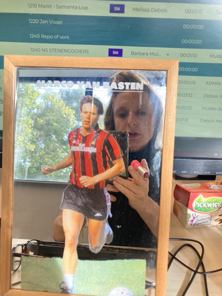 Ready for the show! Eerst nog even opmaken in onze redactiespiegel met #MarcovanBasten. Vanaf 12.00 ben ik live op de radio met #lunchroom ! <a href="/NHNieuws/">NH Nieuws</a>