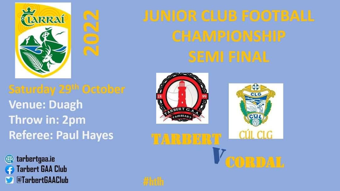 TarbertGAAClub's tweet photo. Best of luck to our Seniors 

#htlh https://t.co/LhQ2JfrlsZ