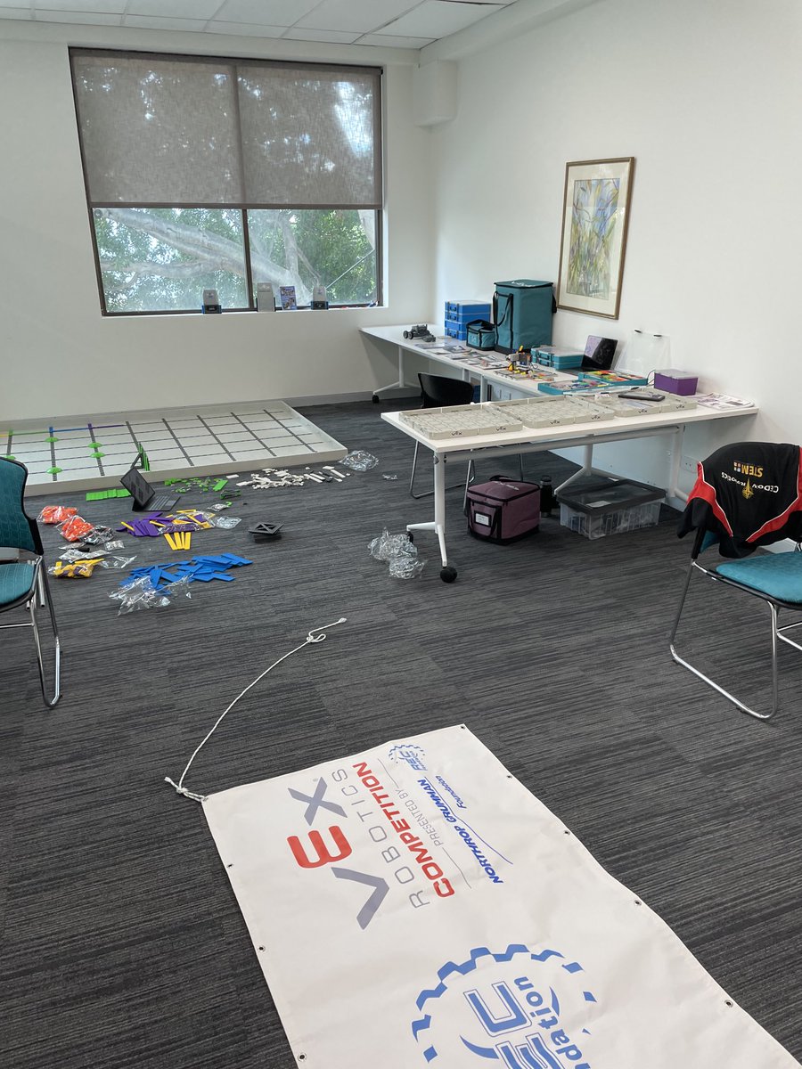 MrBBWoods's tweet photo. ⁦Our @VEXRobotics⁩ room is ready for ⁦@CathEd_DoW⁩ #Spotlight22 
Can’t wait to welcome you tomorrow ⁦@DOWspotlight⁩ https://t.co/AZIqOmb3SM