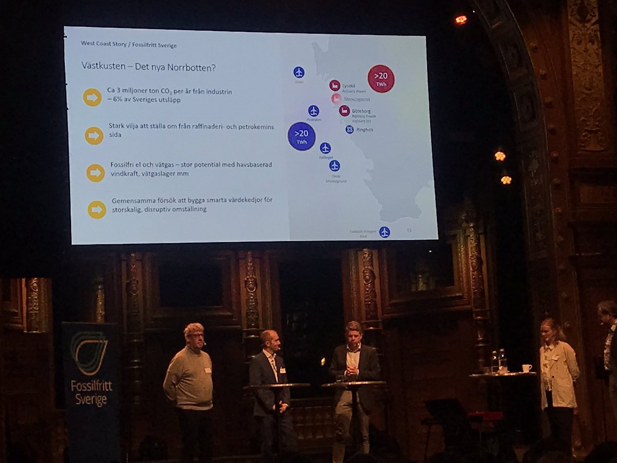 Tråkigt &amp; fel att se att #västgasnätet (med idag ca 10TWh tillskott i sydvästra 🇸🇪 och ~30% #biogas innehåll &amp; som inom snar framtid är 100% #Biogas ♻️) inte nämns i denna presentation om #fossilfrittsverige ”west coast story” 🤔 ping: <a href="/St1Sverige/">St1 Sverige AB</a> @Energigas