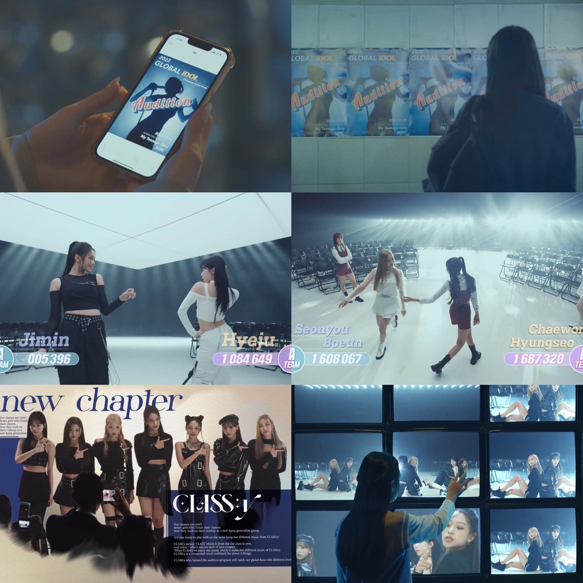 class:y's comeback is so beautifully conceptualized. different girls, one dream. all received an opportunity but were pitted against each other. despite their hardships they became one &amp; achieved their dream. little did they know, they've already inspired others to do the same.