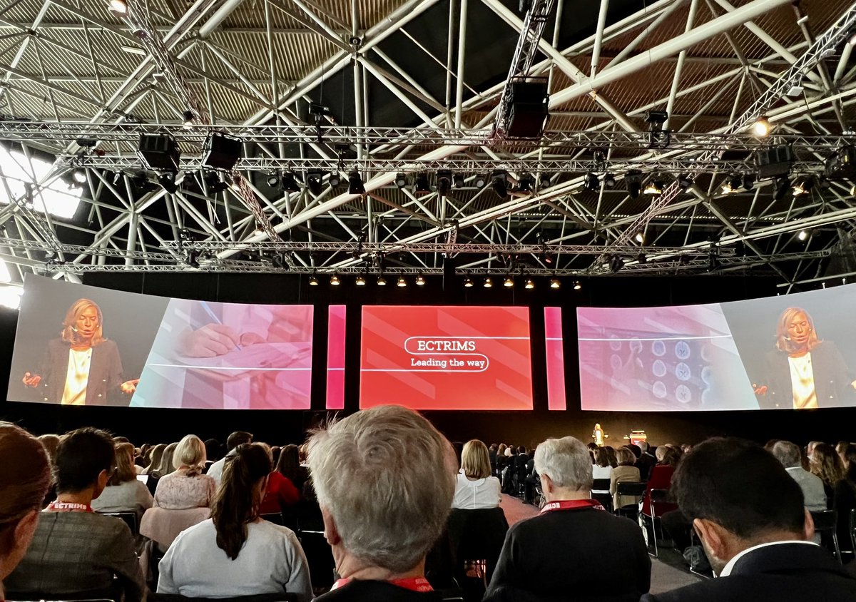amyquekml's tweet photo. Great to be attending ECTRIMS in person and meeting friends again! #ECTRIMS2022 https://t.co/xljDA3VInt