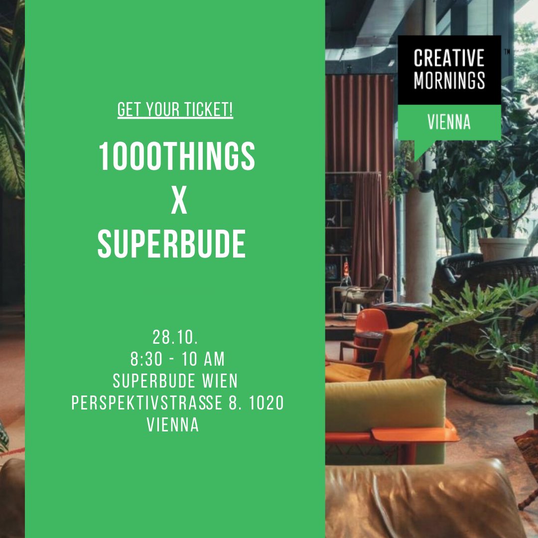 CreativeMornings/Vienna tweet media