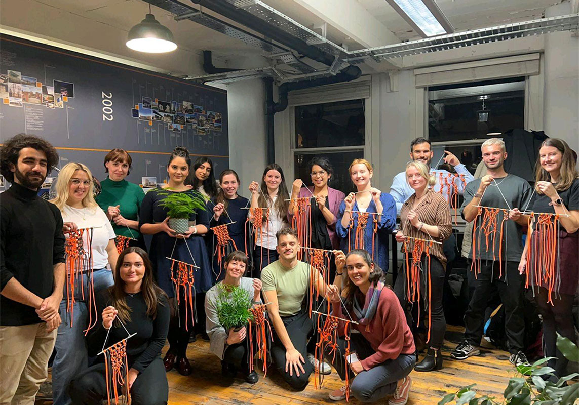 _jmarchitects's tweet photo. jmarchitects X FFT Manchester Macramé workshop
https://t.co/Y69Jwj5gHq
#jmarchitects #wearejmarchitects #jmcreative #jmcommunity #craft #Macramé #networking #event #builtenvironment #fft #fbe https://t.co/grpkIEDbGz