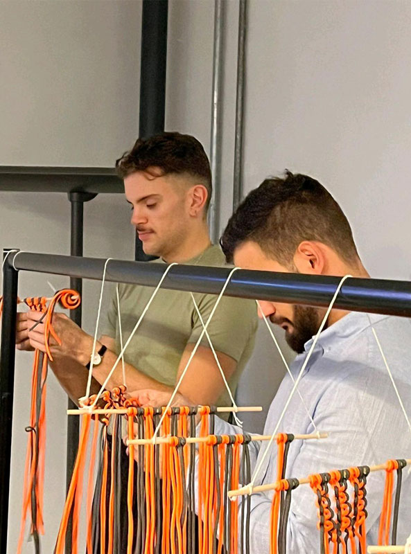 _jmarchitects's tweet photo. jmarchitects X FFT Manchester Macramé workshop
https://t.co/Y69Jwj5gHq
#jmarchitects #wearejmarchitects #jmcreative #jmcommunity #craft #Macramé #networking #event #builtenvironment #fft #fbe https://t.co/grpkIEDbGz
