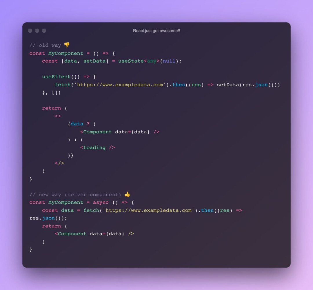 Infinite__coder's tweet image. This is so clean and easy. I love react❤️❤️
