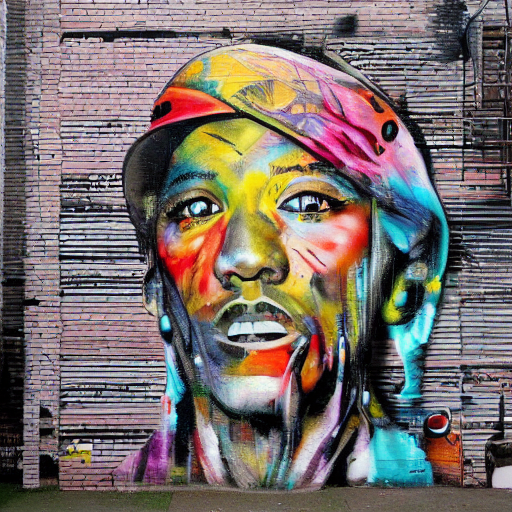 dichbg's tweet photo. AI Vandalism!
#stablediffusion #graffitiart #StreetArt #NFTCommunity https://t.co/VfX3mXEwKG