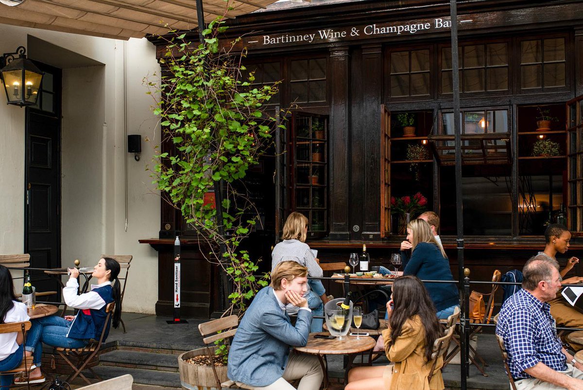 Aptly named, ‘Star’ - our head barman runs the show at our iconic Stellenbosch-based bar, The Bartinney Wine &amp; Champagne Bar. Always on hand to elevate a work day with a well-earned, post-5pm treat, see you there Tues – Sat: 13h00 – 22h00.  
--- 
 #BartinneyWineBar #Bartinney