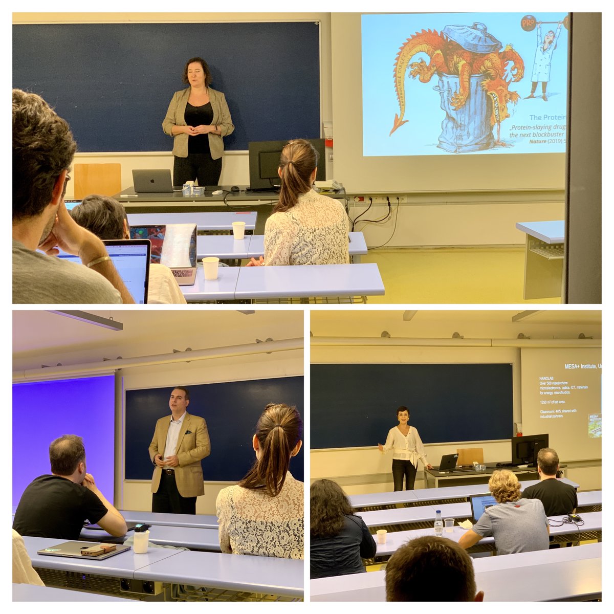 This morning also featured a special edition of our 10th anniversary series of research talks of our members. Many thanks to @m_gorna @fivanovicpg and @m3lab_ for their inspiring talks.