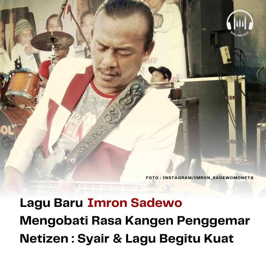 Halimusic (@halimmusic) on Twitter photo pentolan moneta group ini baru saja mengenalkan lagu barunya berjudul 'Jalan Terbaik'.
Lagu dangdut melankolis karya maskit ini mampu mengobati rasa kangen penggemarnya dengan arransemennya yang khas.
lagu melankolis , Syair dan lagu begitu kuat , notasi memikat  " ujar netizen pentolan moneta group ini baru saja mengenalkan lagu barunya berjudul 'Jalan Terbaik'.
Lagu dangdut melankolis karya maskit ini mampu mengobati rasa kangen penggemarnya dengan arransemennya yang khas.
lagu melankolis , Syair dan lagu begitu kuat , notasi memikat  " ujar netizen