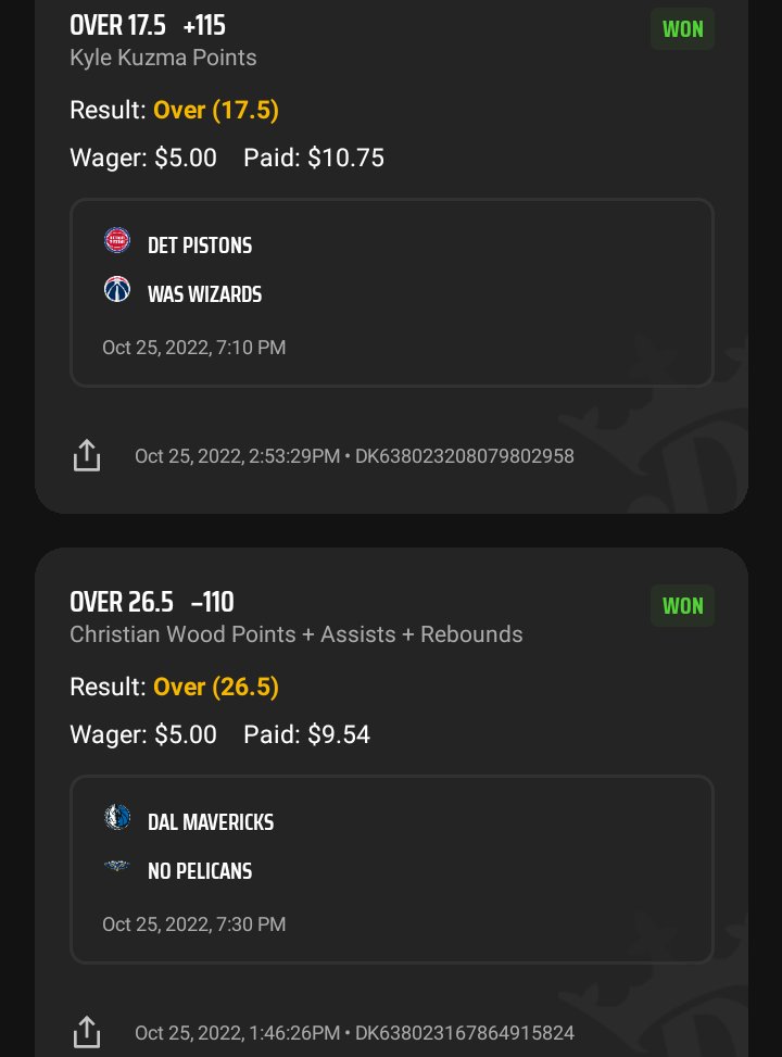 ccilley4's tweet photo. @BookitWithTrent $5 units still pay 💰💰💰 https://t.co/TRG01SRC4V