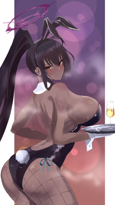 角楯カリン(バニーガール)#ブルーアーカイブ #ブルアカ 