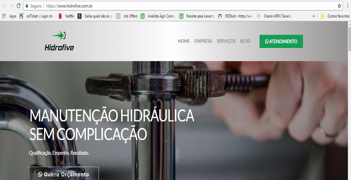 90binha's tweet photo. Criação Do Site Para a Desentupidora Hidrofive https://t.co/uezez8dCUN https://t.co/XXIeccYqqk