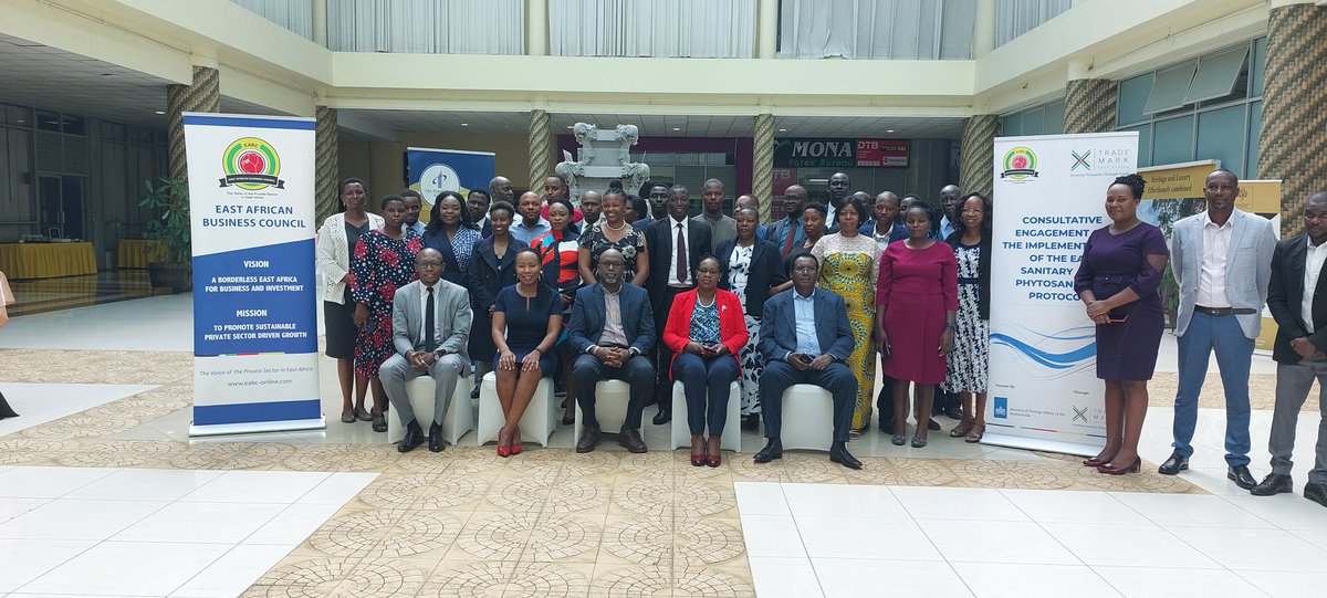 paveen_m's tweet photo. Ongoing consultative engagement on the implementation of the EAC SPS protocol, under the @DutchMFA funded @TradeMarkEastA – @EABCjumuiya Public-Private Dialogue programme. It'll increase compliance,facilitating increased access to markets4safe trade in food&amp;agricultural products. https://t.co/2xoyOlenHL