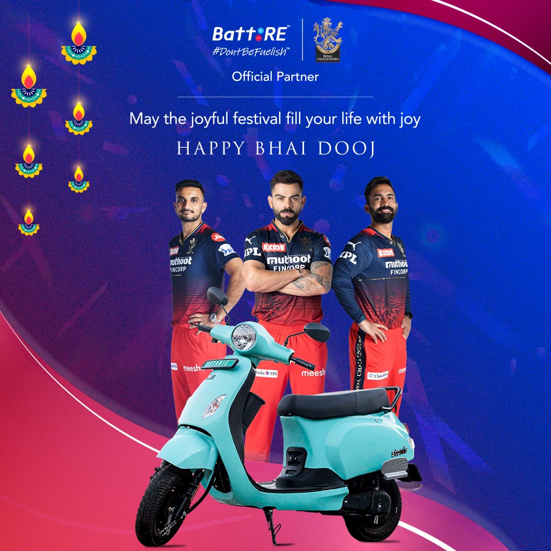 A promise of care and safety in all your journeys.
Happy Bhai Dooj from #teamBattRE 
#BattRE
#Dontbefuelish 
#beginanewstoriewithus 
#Storiemeindumhai