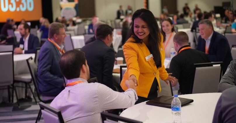 Day 1 at the #2022FallSCF provided networking opportunities with corporate partners for <a href="/UTKnoxville/">UT Knoxville</a> undergrad and grad students. Go to our IG (@utkgsci) for a behind-the-scenes look. Next up are sessions with UT subject-matter experts and #supplychain thought leaders. 🎉🍊