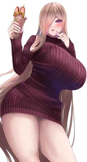 「あら、なにかついてます?」 