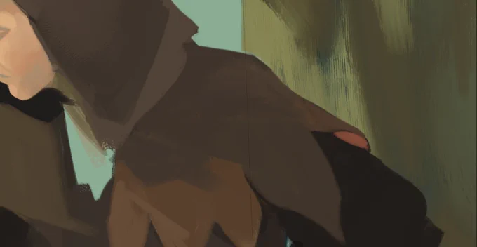 If any of you guys want some great FREE oil paint brushes for Procreate, these have been my go-to since a I found them a week ago! Lovely texture and size variation   