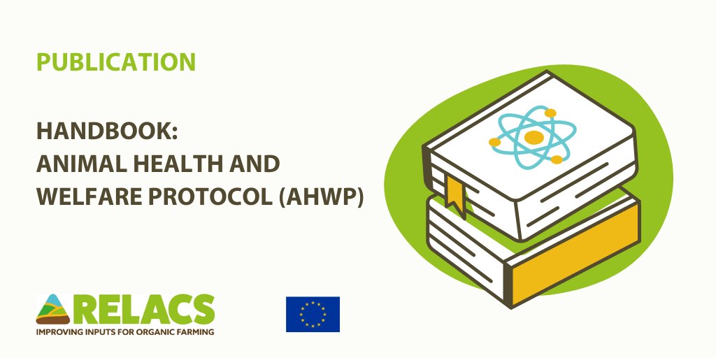 #RELACSeu develops solutions to replace antibiotics in #OrganicFarming - check out our Handbook on #AnimalHealth & Welfare, based on the principles of health planning processes 🐮📚👉ow.ly/Lsqr50IePPT @HorizonEU @fiblorg @ITABinstitut @OrganicsEurope #H2020