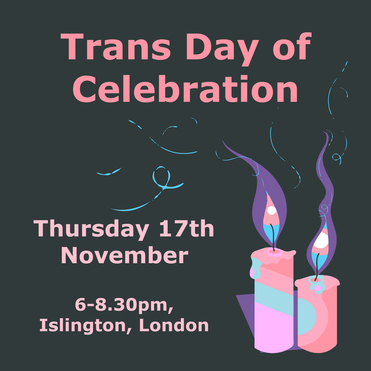 GI is hosting a free Trans Day of Remembrance event on Nov 17th to celebrate and honour trans people we have lost. All trans and non-binary youth between 16-25 are welcome. The space will be supported by experienced trans youth workers. Sign-ups here: ow.ly/TYwl50KION4