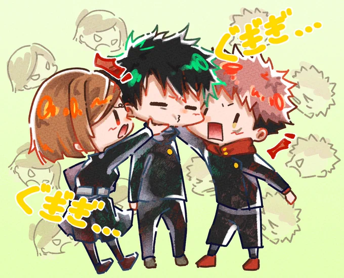 #イラストを4枚貼ると秋風に乗って絵柄を好いてくれる人の元へ届くらしい届いてくれー!( ੭ ˙ᗜ˙ )੭ 