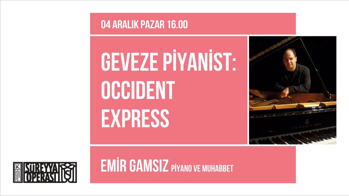 Emir Gamsız (@chattypianist) on Twitter photo 