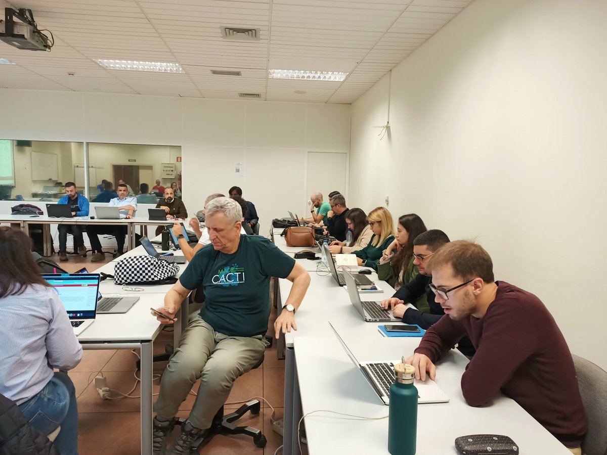 5Gzorro's tweet photo. #5GZORRO GA#7 2°day of intense discussion and tuned on project outcomes by finalizing demos on UCs at @uc3m Leganés!

@i2CAT @MCAMalta @ARI_Atos @TelefonicaTech @IBMResearch @altice_labs @IntracomTelecom @FBK_research @ComunicareDigit @ubiwhere @NextworksSrl @UMU https://t.co/R25gw08jZW
