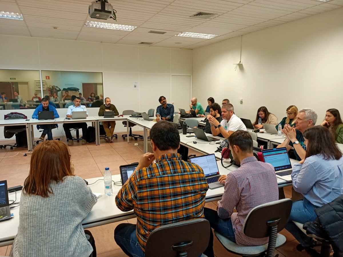 5Gzorro's tweet photo. #5GZORRO GA#7 2°day of intense discussion and tuned on project outcomes by finalizing demos on UCs at @uc3m Leganés!

@i2CAT @MCAMalta @ARI_Atos @TelefonicaTech @IBMResearch @altice_labs @IntracomTelecom @FBK_research @ComunicareDigit @ubiwhere @NextworksSrl @UMU https://t.co/R25gw08jZW