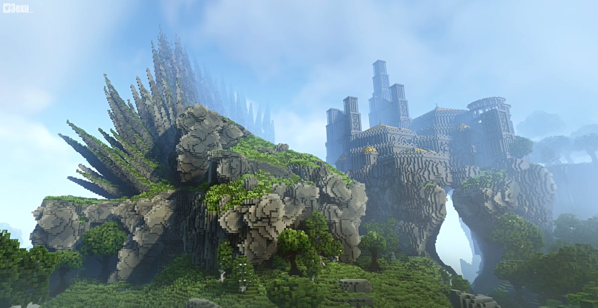 Heyo!

Unfortunately I didn't have a lot of time this week, but that's what I did in a few hours :D 
(It's actually twice the size but the location behind me isn't even worth showing lol). 

Anyway, have a nice day ♥️

Week 43/52 
#Minecraft #minecraft建築コミュ #Minecraftbuilds