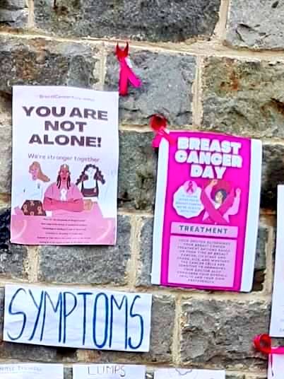 _NSSIndia's tweet photo. October is Breast Cancer Awareness Month.
This year we RISE to ensure every woman has access to the screenings she needs and support she deserves. When we RISE, we Rally in Screening Everyone.
Are you ready to RISE?
@nss_miranda spreading awareness through posters!👍
@YASMinistry https://t.co/wFtRmYHXcW