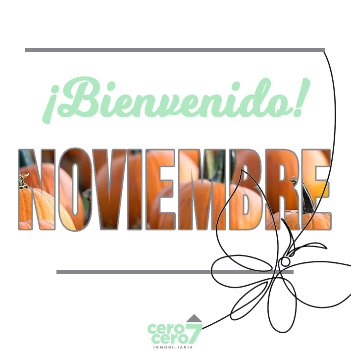 007Inmobiliaria's tweet photo. Comienza un nuevo mes... ¡ADELANTE!

#007 #CeroCeroSiete #Inmobiliaria #Zapillo #Bienvenido #Noviembre #BienvenidoNoviembre https://t.co/1diwmyfdQW