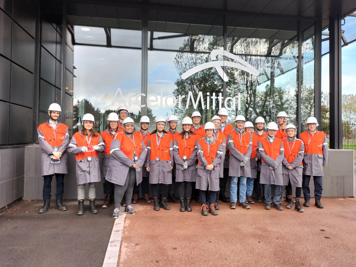 Le GT2 'Electrification' était hier sur le site d'<a href="/ArcelorMittalF/">ArcelorMittal France</a> Dunkerque pour un échange sur son programme #décarbonation (merci E.Deneuville) et une visite: démonstrateur #CCS, coulées continues...Encore merci pour cette immersion passionnante dans la #sidérurgie !