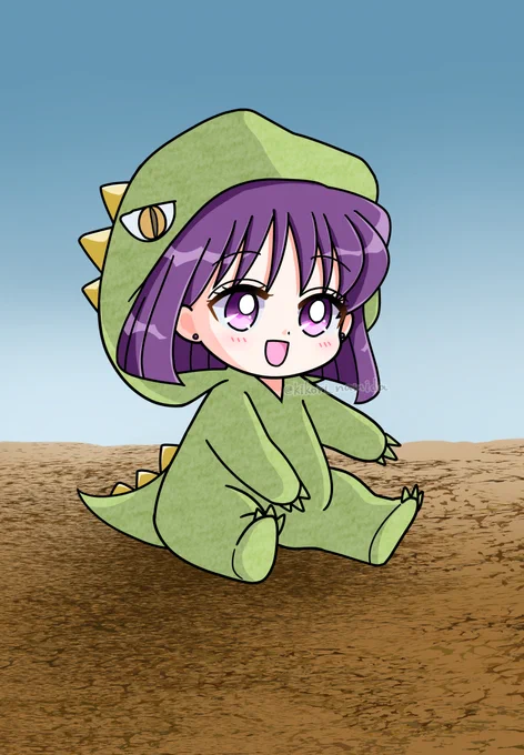ほたちびダイナソー#セラムンイラスト部 
