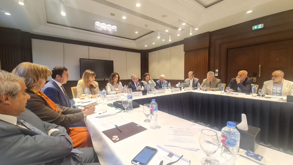 EBRDgender's tweet photo. Last week @heikeharmgart &amp; @SamainRami joined a high-level meeting with representatives from #Egypt’s tourism sector to kick-off our policy dialogue on TVET reforms, an important milestone for our engagement in Egypt &amp; an opportunity to further our property &amp; tourism investments. https://t.co/1cnKjyCGxD