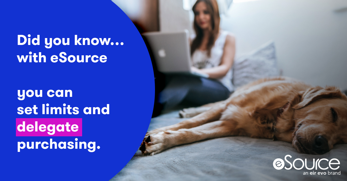 eSource_eir_evo's tweet photo. With eSource, you can delegate purchasing while ensuring controlled spending using our Approval Tool. Set limits and make sure you stick to your budget, whatever your needs. To find out more email us at: sales@esource.ie
https://t.co/riWzTFymWJ

#itmanagement #business #tech https://t.co/g4mL7BgbXv