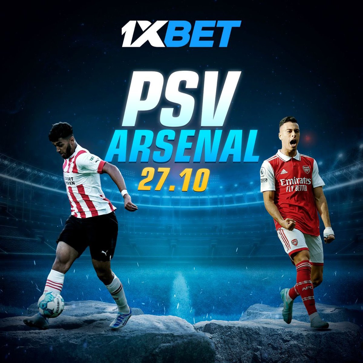 Catch up with exciting duels in UEL this week as PSV and Arsenal lock horns, while group G leaders, Freiburg faces-off Olympiacos. You can earn 300% welcome bonus when you bet on this and other UEL matches on 1xBet. REGISTER HERE ⬇️ bit.ly/3rNnr33 Promo code: ‘IMUSS’