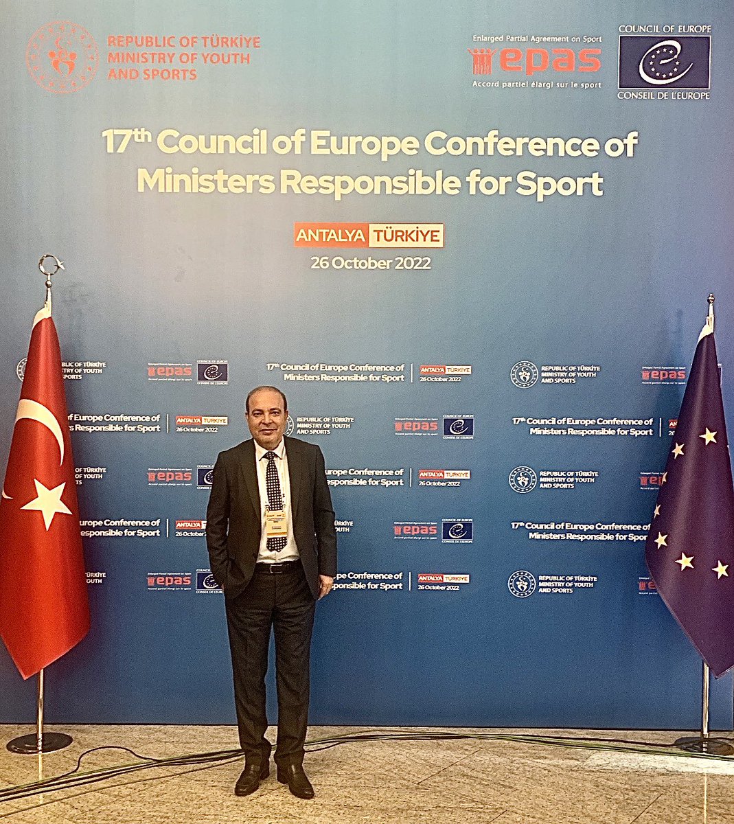 sbhtndvcgl's tweet photo. 17. Avrupa Konseyi Spordan Sorumlu Bakanlar Konferansı. Antalya, Türkiye, 26 Ekim 2022
#CoE4Sport #Epas #PeaceBallProject @sport_coe @coe @PeaceBalProject https://t.co/zDA8OBQNa0