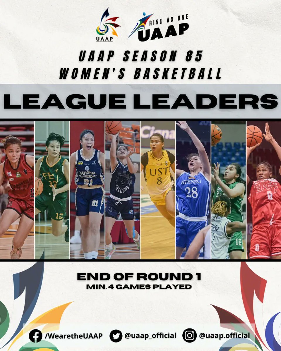 The UAAP on Twitter "See who leads the league in points, rebounds