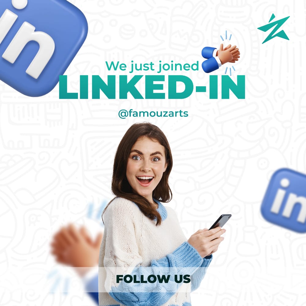 FamouzArts's tweet photo. Look who just joined LinkedIn 🎉
If you're on LinkedIn, give us a follow.
Sign up➡️ https://t.co/EhnlToU3Mm to stay up to date with the awesomeness we're bringing your way.
#FamouzAcademy #Famouz #learn #crypto #ethereum #blockchain #earn #money #nft #rewards #tech #linkedin https://t.co/44KUZGJdxZ