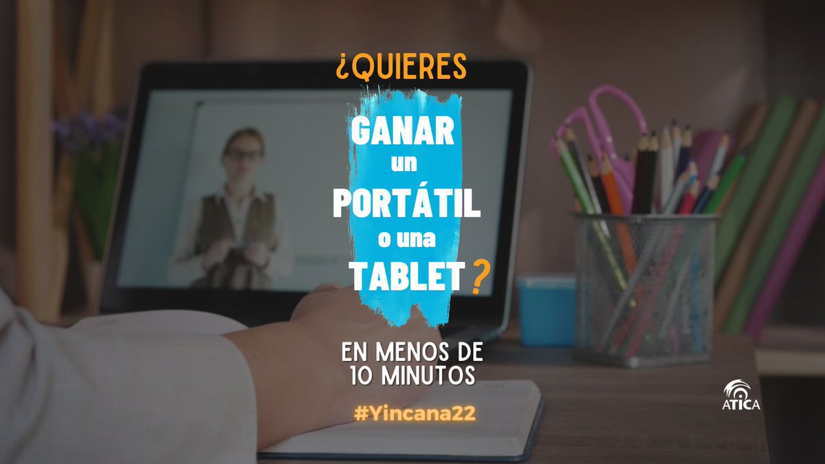 📢 El lunes finaliza nuestra #yincana22 Participa ya!! Puedes ganar un portátil o una tablet en menos de 10 minutos!! 🔜 um.es/en/web/atica/y…